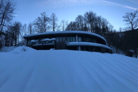 Jugendbildungshaus Luegsteinsee im Winter
