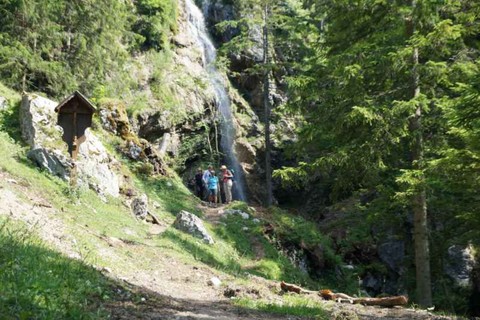 Entlang von Steigerl und Wasserfall