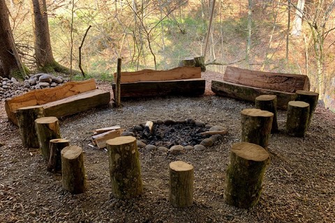 Outdoorcamp - Feuerstelle